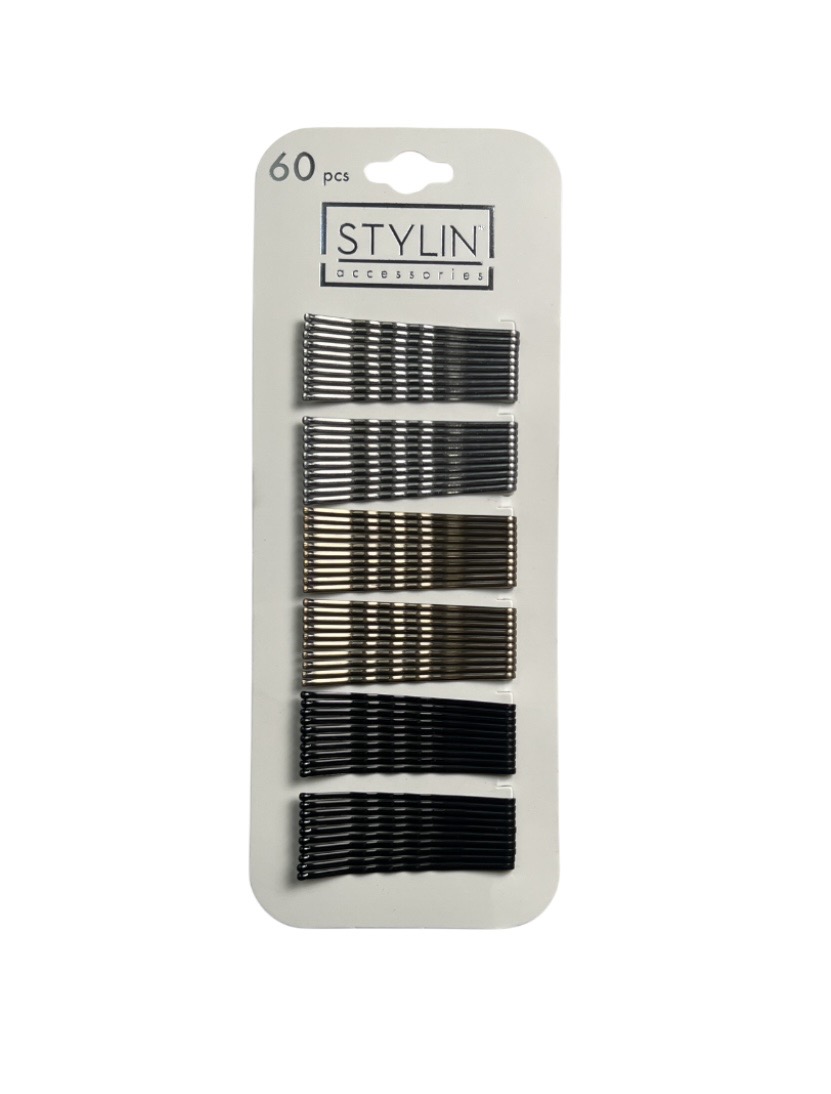 STYLIN HAIR BOBBY PINS 60 PACK 